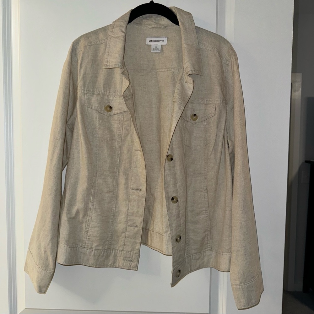 Liz Claiborne Linen / Cotton Jacket